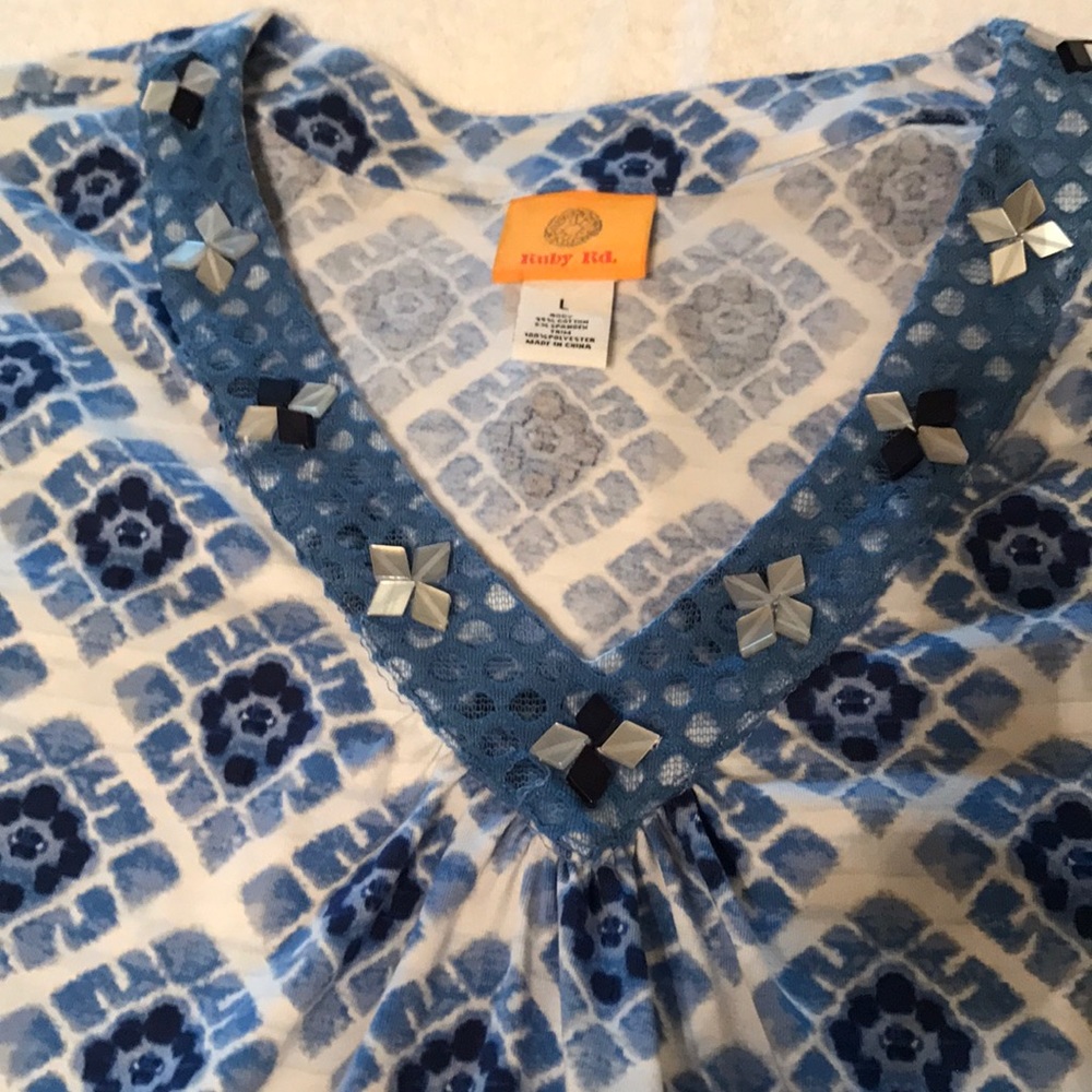 Ruby Rd Top - Size L - Picture 3 of 6